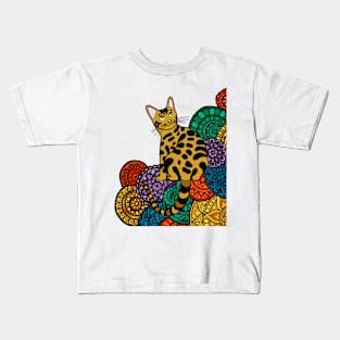 MANDALA CAT3 Kids T-Shirt